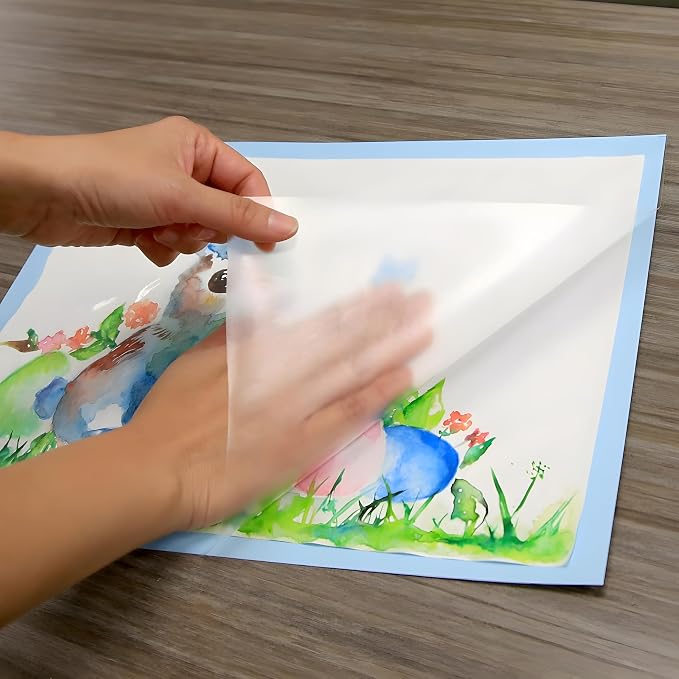 Clear Contact Paper Roll for Books – 17.5 in x 54 in | Self Adhesive Clear Laminate Book Cover Film | Easy Peel Protective Wrap for Books, Documents, Labels & More – 1 Roll