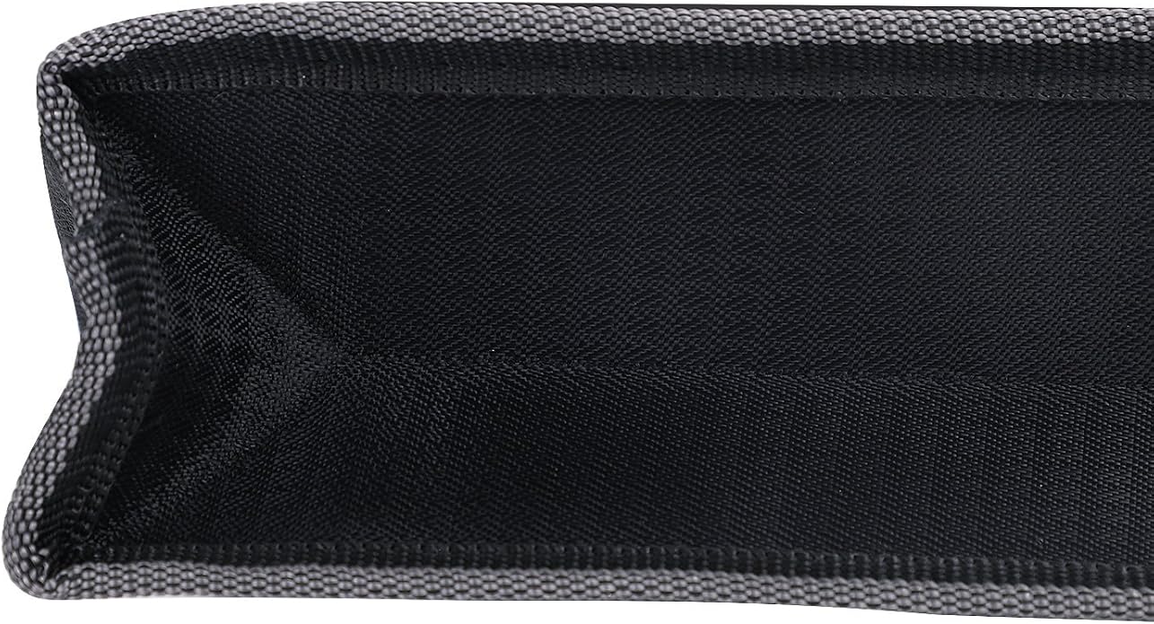 Zippered Document Bag with Handle Oxford Waterproof Portfolio Case Lightweight Business Briefcase Handbag A4 File Organizer