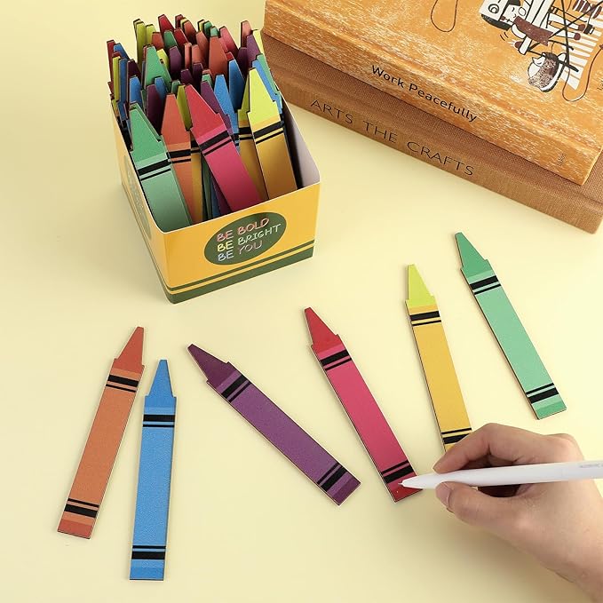 Junkin 72 Pcs Teacher Appreciation Week Gifts Crayon Flip Name Sticks, Wooden Name Sticks Teacher Names Stick Back to School Classroom Essentials for Attendance, Management Tool Group Tasks