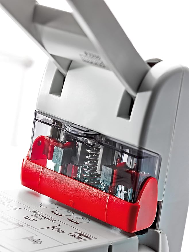 Novus B 2200 200 Sheet Capacity Block Punch and Heavy Duty Hole Punch - Light Grey