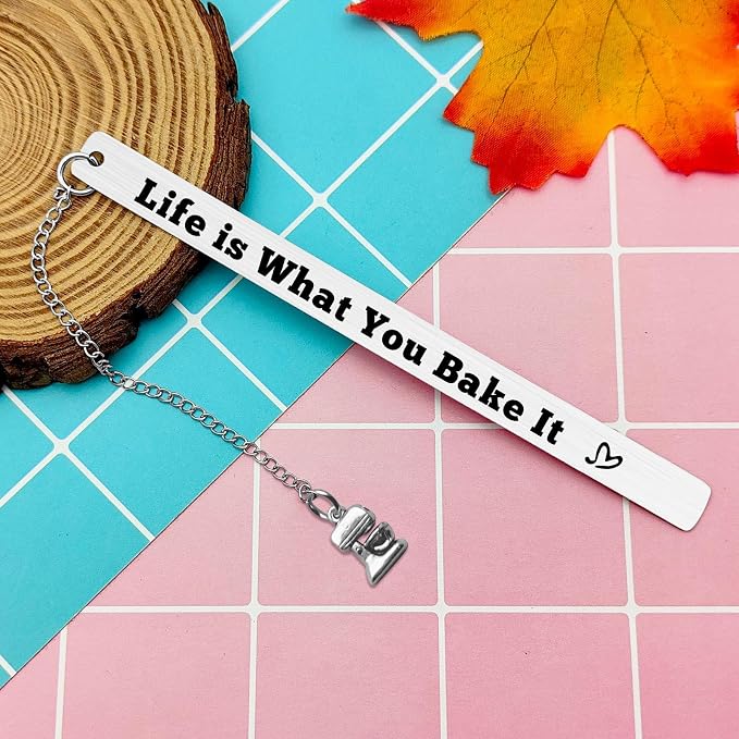 Baker Gift Bookmark for Baking Lover, Culinary Student, Pastry Chef - Bake Gifts for Women, Culinary School Graduation