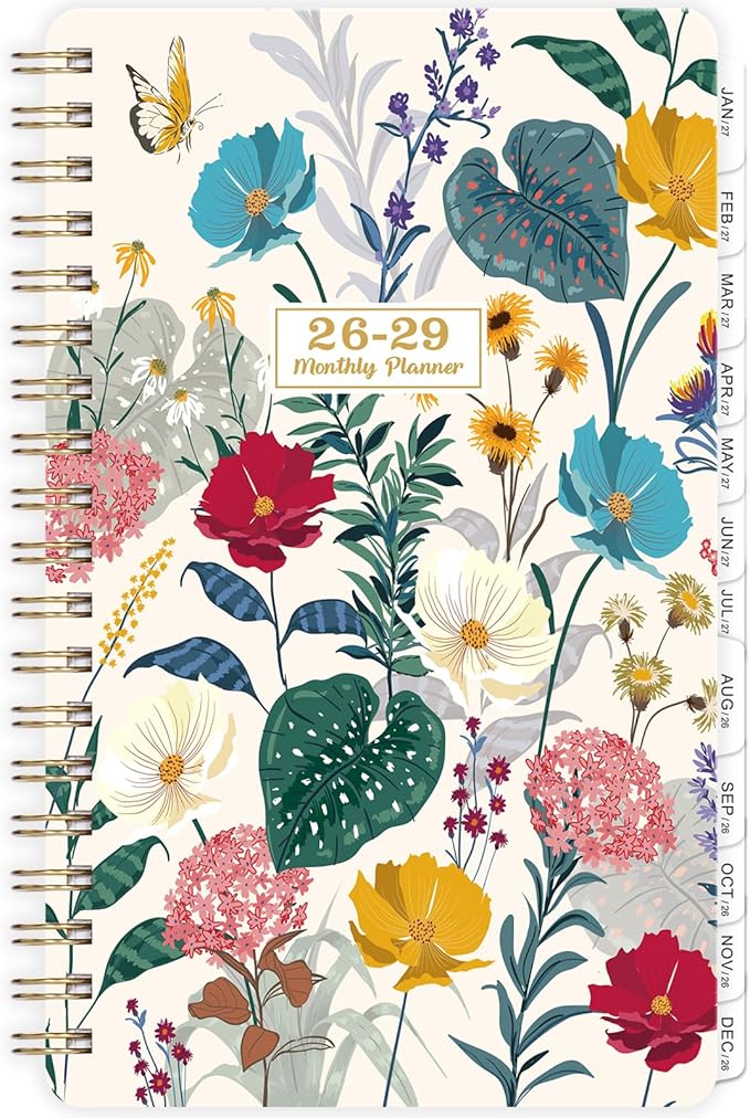 2026-2029 Pocket Calendar/Planner for Purse- July 2026 - June 2029 (36-Month Calendar), 3.8" x 6.4", 3 Year Monthly Planner with Monthly Tabs, Inner Pocket