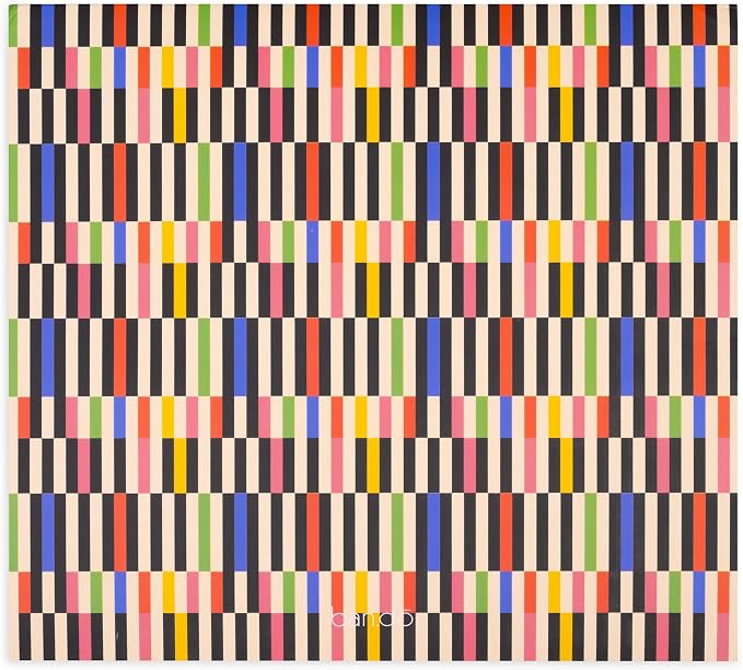 ban.do Weekly Planner Notepad, Mini Desk Planner, Undated Weekly Calendar, Daily To Do List Notepad with 52 Sheets, Mid Century Stripe