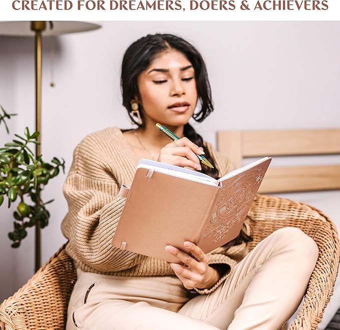 Legend Planner Jan 2026 – Jan 2027 Dated Weekly & Monthly Planner to Hit Your Goals, Increase Productivity & Live Happier. Organizer Notebook & Productivity Journal. A5 Hardcover (Rose Gold)