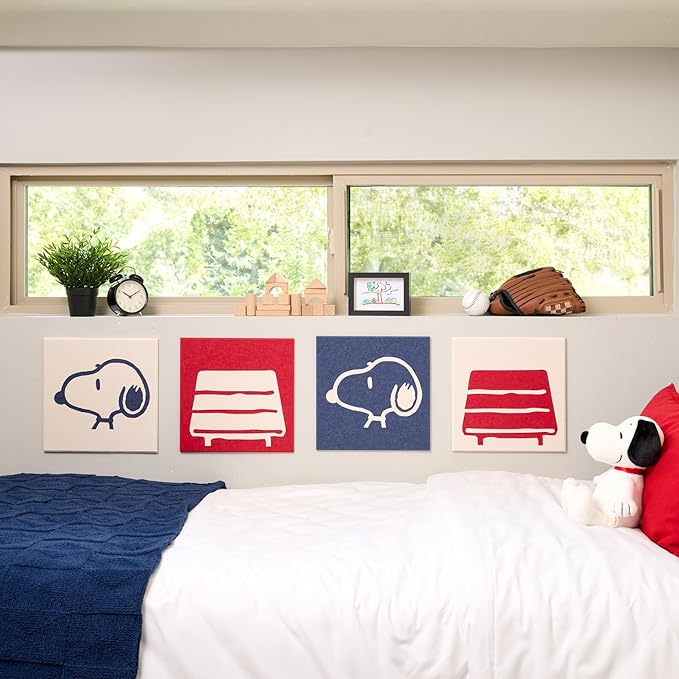 felt right Charlie Brown Collection It’s Snoopy Indigo, Peanuts Room Decor, Snoopy, Home Decor, Felt Wall Panels, Decorative Bulletin Board, Easy Gift Idea, Pin Board, Collectibles
