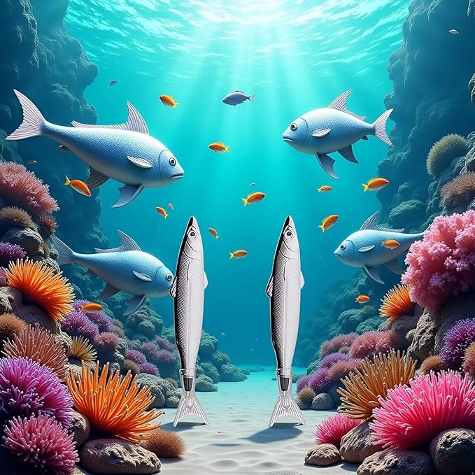 2Pcs Cute Marine Series Ballpoint Pen Fish Styling Pen Black,Ballpoint Pens Pens and Refills Pens and Refills,Writing and Correction Supplies