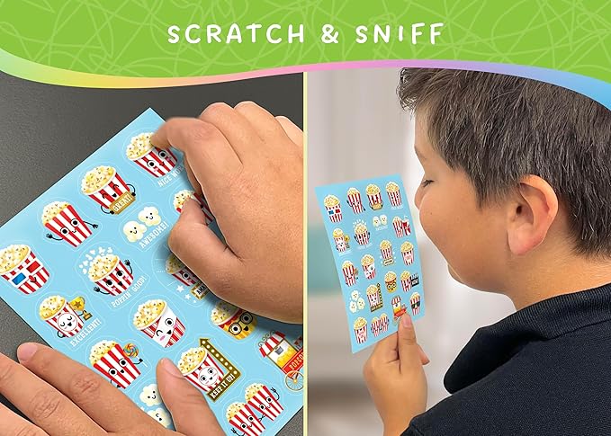 Teacher Created Resources Popcorn Smelly Stickers (TCR9454)