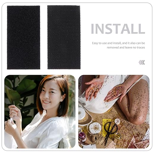 EXCEART 30sets Detachable Hook and Loop Tape Adhesive Dots for Hanging Multi-Purpose Sticky Strips Sofa Adhesive Strip DIY Storage
