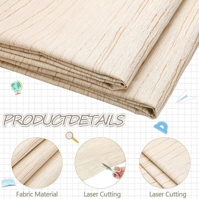 Mindsoft Bulletin Board Paper 48'' x 107'' Class Boards for Classroom Bulletin Boards Everyone is Welcome Classroom Board Decor Pillows Curtains Crafts(White Shiplap,1 Pc)