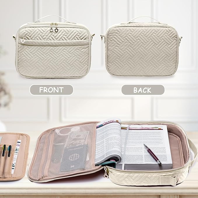 Stylish IMAGINING Bible Cover for Women - Bible Caseswith Handles & Bags - Great Gift & Book Protector