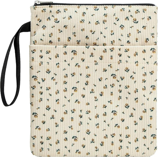 Book Sleeve, Book Covers for Paperbacks with Zipper, Book Lover Gifts