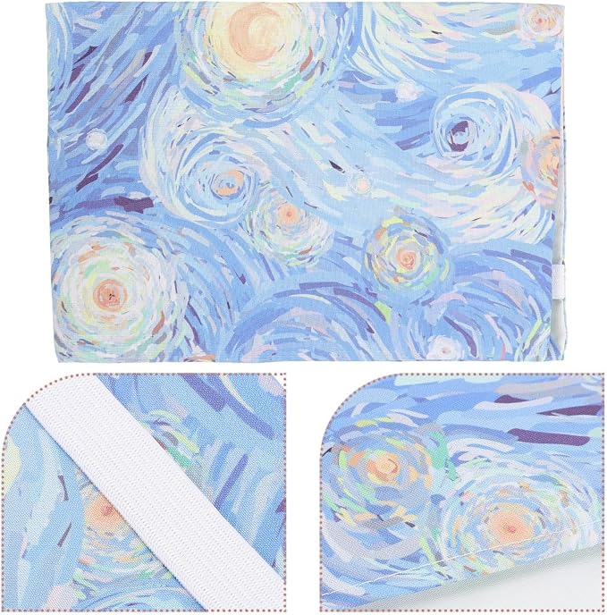 Handmade A5 Book Cover Sleeve Protective Cloth Book Protector for Paperback and Hardcover Books Notebook Journal 11X7 Inch Decorative Decor