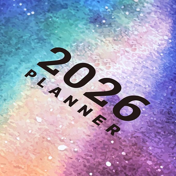 2026 Planner - 2026 Weekly and Monthly Planner, Jan 2026 - Dec 2026, 6.4" x 8.5", Marked Tabs, Back Pocket, Perfect Daily Organizer