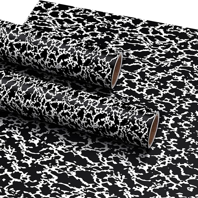 PerKoop 2 Roll Composition Notebook Bulletin Board Paper 3.9" x 12ft Non Woven Bulletin Background Wallpaper Fade Resistant Board Roll Decoration for Arts Crafts Office School Classroom