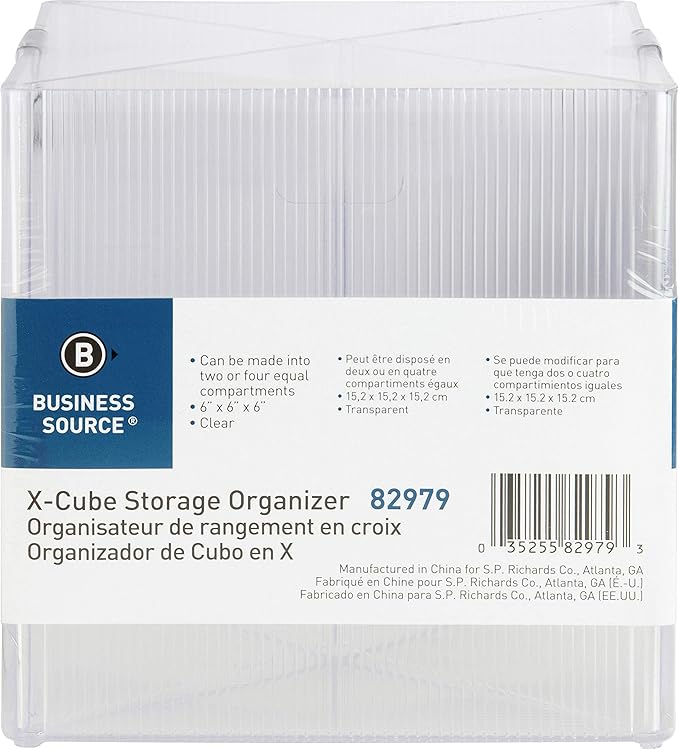Business Source X-Cube Storage Organizer