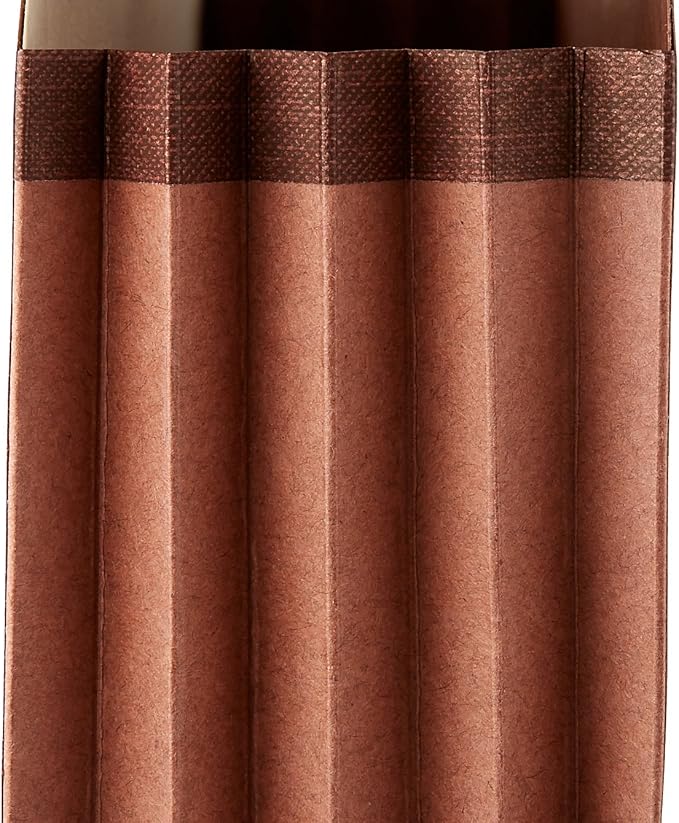 Amazon Basics Expanding File Folder Organizer with Pockets, Letter Size, 3.5-Inch Expansion, Accordion Style, Large Capacity Document Storage, Brown, 25-Pack