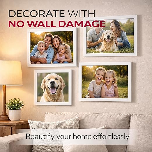 Double Sided Tape Heavy Duty 2 Rolls – 240" x 1.2" & 0.8" Clear Removable Nano Mounting Tape for Poster, Carpet, Picture Hanging, Wall, Rug & DIY – Strong Adhesive Multipurpose Mounting Tape 20 Feet