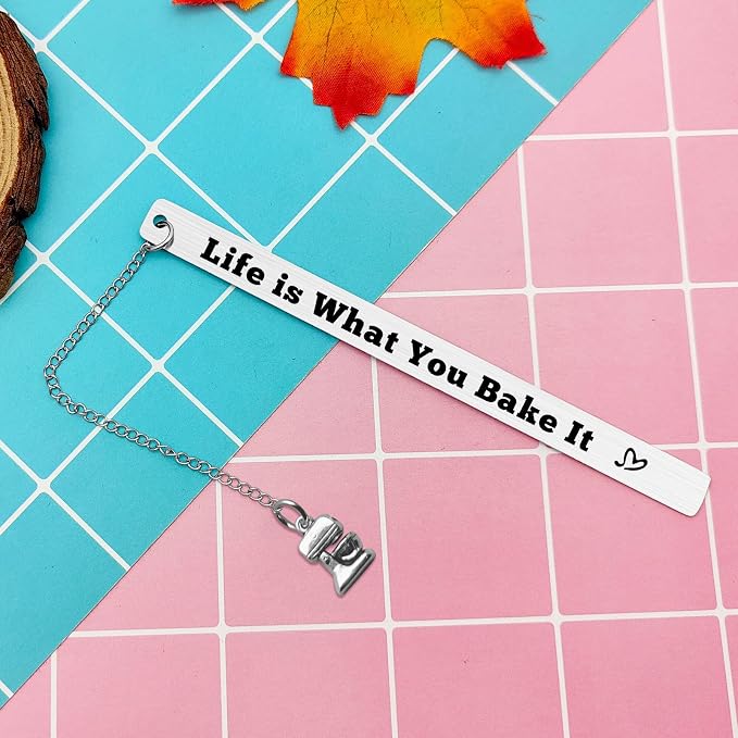 Baker Gift Bookmark for Baking Lover, Culinary Student, Pastry Chef - Bake Gifts for Women, Culinary School Graduation