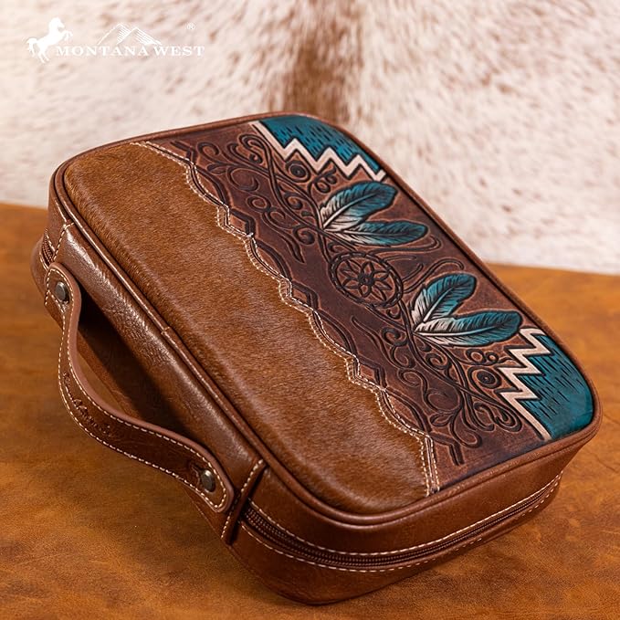 Montana West Western Style Embroidered Bible Covers for Women Men Book Carrying Case Church Bag Outdoor Bible Protective