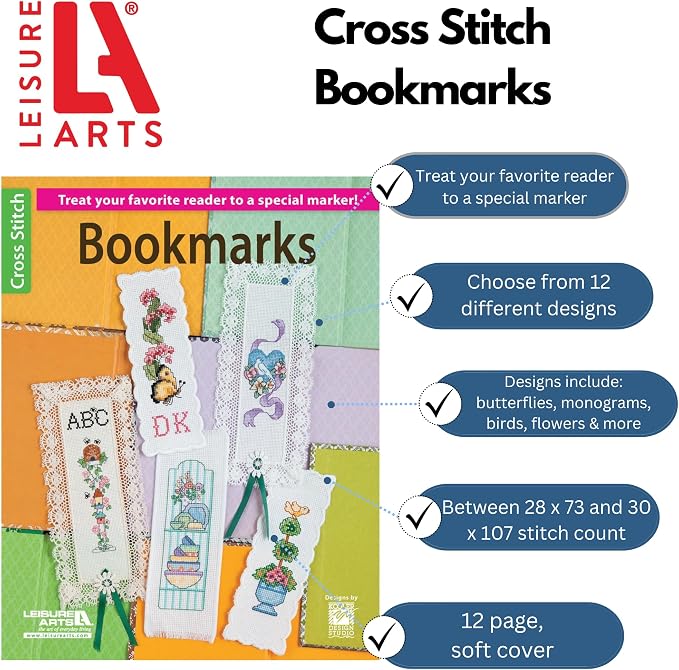 Leisure Arts Bookmarks Book