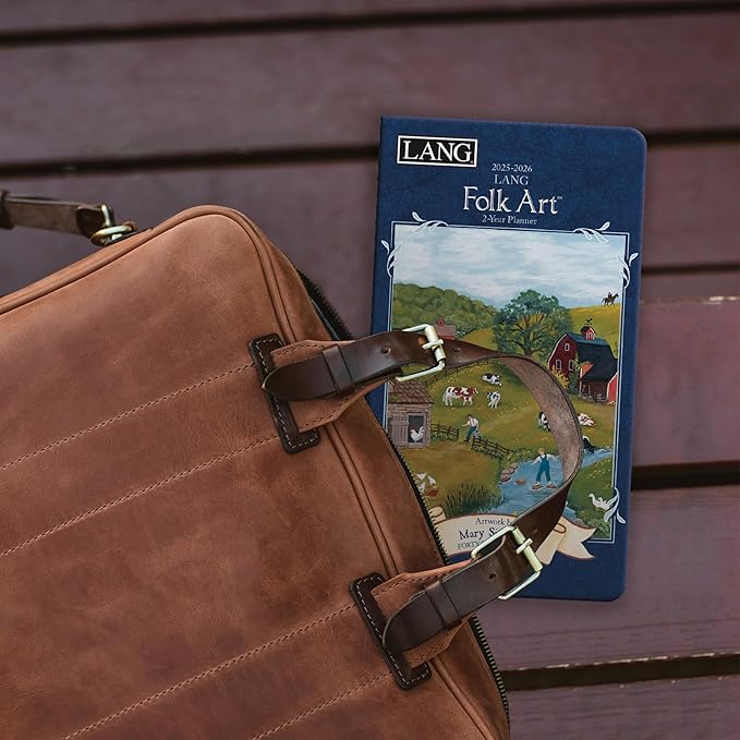 LANG Lang Folk Art� 2025 Two Year Planner (25991071073)