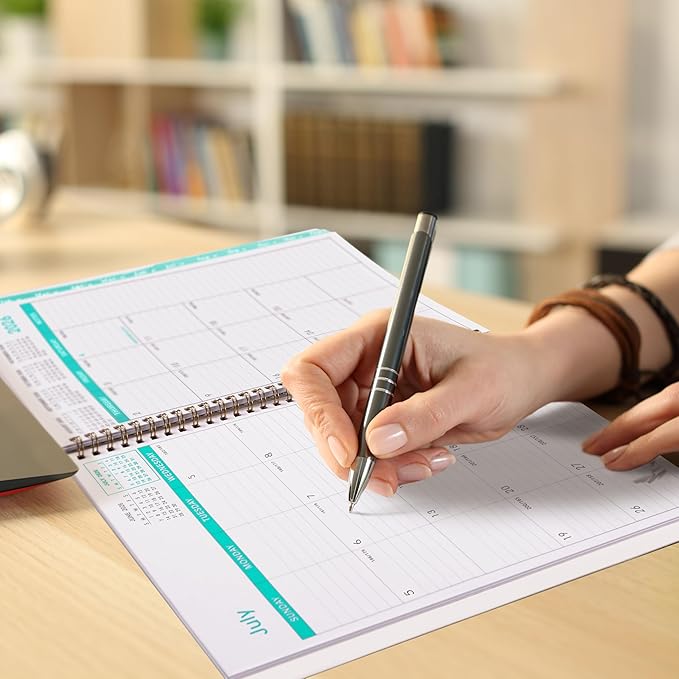 2026 Monthly Planner - 2026 Planner from Jan. 2026 - Dec. 2026, Monthly Planners 8.5“ x 11”, 2026 Calendar 12 Month with Pocket
