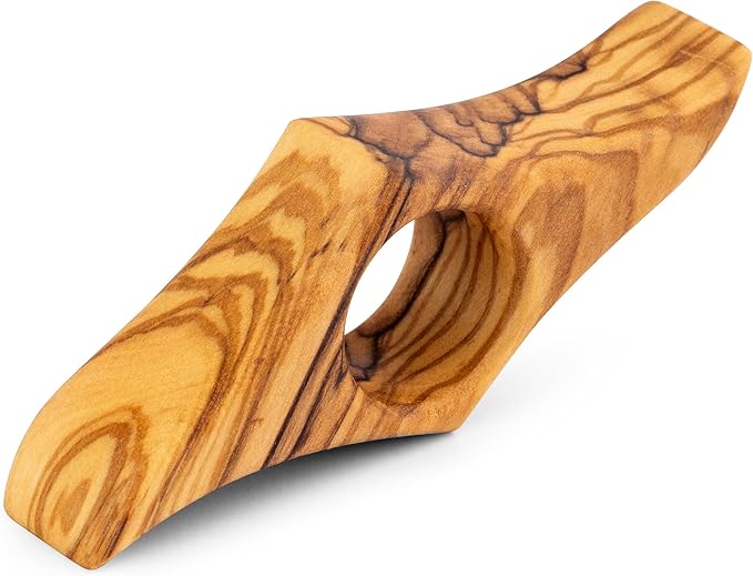 TILISMA Olive Wood Book Page Holder – Handmade Thumb Thing Reading Gifts
