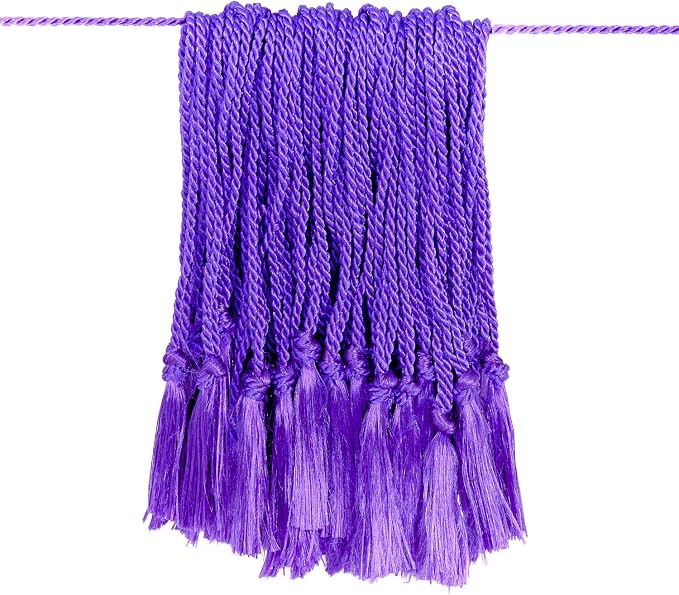 Tassel Depot 100 Floss Bookmark Tassels - Purple