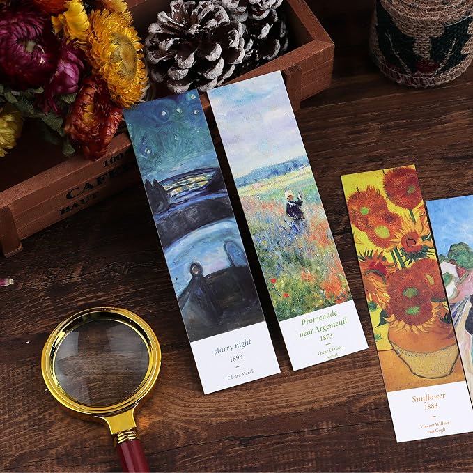 Dizdkizd 30pcs Vintage Bookmarks