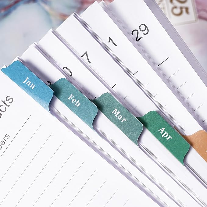 2026 Planner - 2026 Planner Weekly and Monthly, 2026 Calendar Planners 8.5''x11'', Weekly Monthly Planners with Colorful Tabs, Inner Pocket
