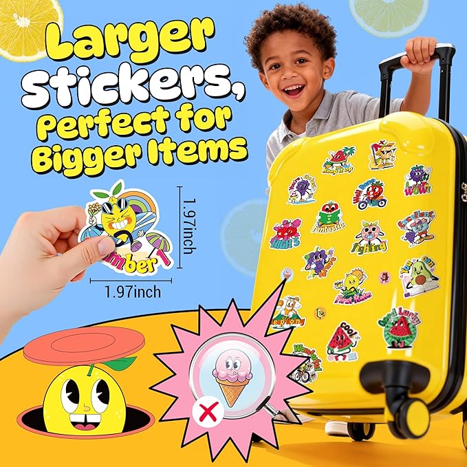 384PCS Scratch and Sniff Stickers for Kids, Large Scented Reward Smelly Fruits Stickers, Motivational Incentive Fun Sticker with Positive Words for Students School Teachers Must Haves, 32 Designs