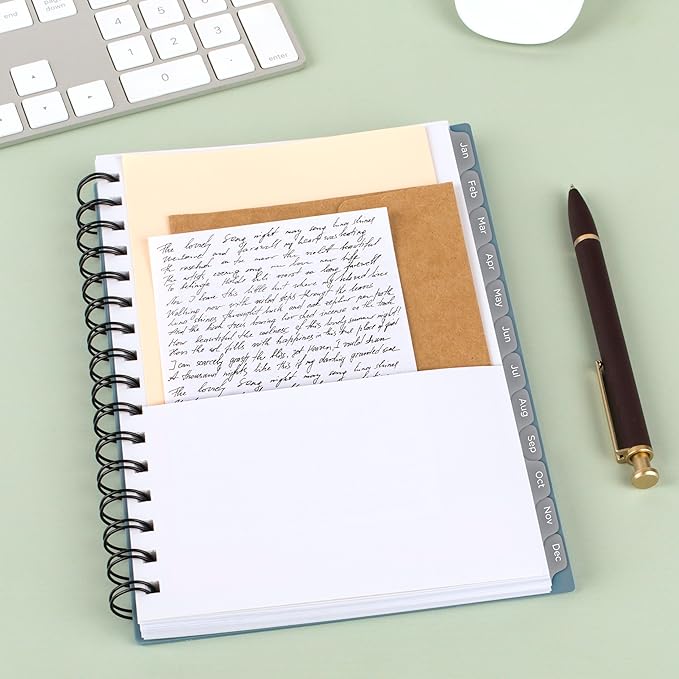 Mead 2027 Planner, Weekly & Monthly, 15-Month Oct-Dec, 5.5" x 8.5", Composure Blue (1806-200-27)