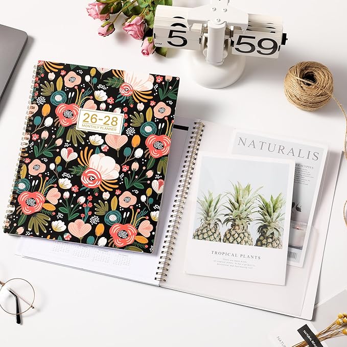 2026-2028 Monthly Planner - Monthly Planner from July 2026 to June 2028, 2026-2028 Planners 8.5" x 11", 2 Year Planners with Tabs, Back Pocket