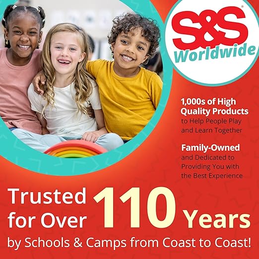 S&S Worldwide Craft Stick Connectors. Set of 380 Plastic connectors. Great Addition to Any STEM Program or Makerspace Area.