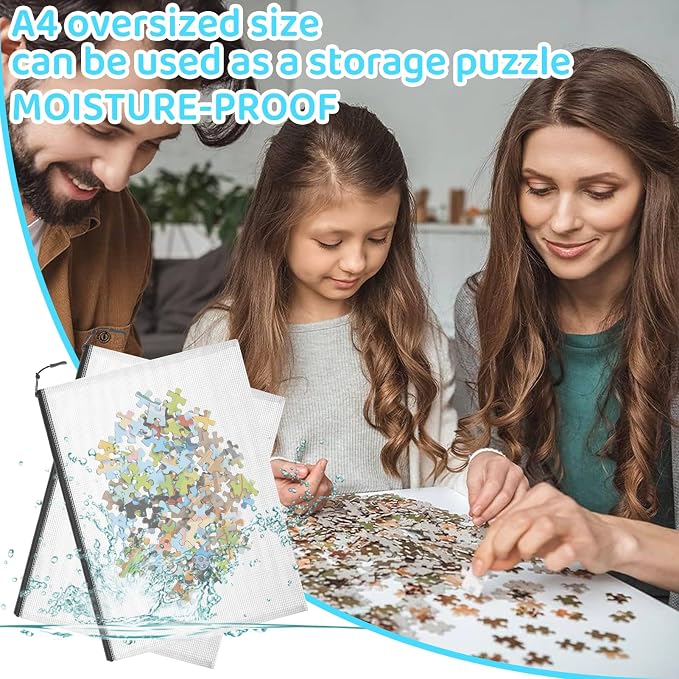 YOPCDJ 24pcs Mesh Zipper Pouch Bags, A4 13x9 Inches Reusable Bags Puzzle Storage Organizer Black Multipurpose for Travel Board Games Toys School Office Supplies and Home Classroom Organization