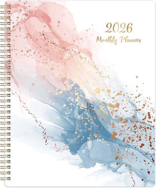 2026 Monthly Planner - 2026 Planner from January to December, Calendar Planner with Tabs, Inner Pocket, 8.5‘’ x 11‘’