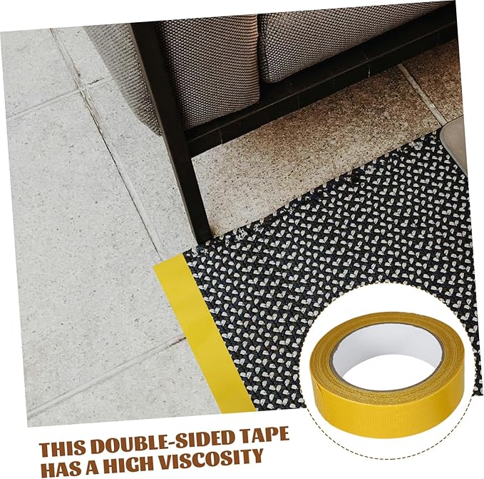 1roll Double Sided Adhesive Cloth Tape Heavy Duty Insulation Tape for Carpet Repair Craft Projects Strong Adhesive for Enthusiasts and Professionals