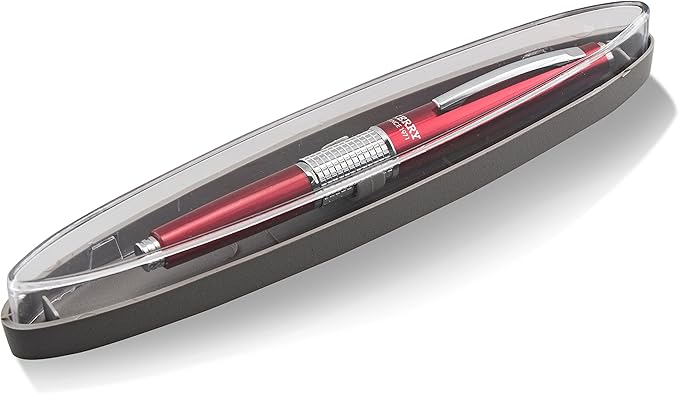 Pentel Sharp Kerry Automatic Pencil, 0.5mm Lead Size, Red Barrel, 1 Each (P1035B)
