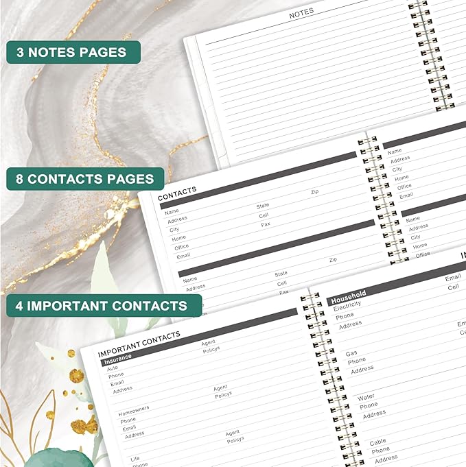 Monthly Planner 2026-2029 - 3 Year 2026-2029 Monthly Planner from JUL. 2026 - JUN. 2029, 9" x 11" with Inner Pocket, Colorful Coated Tabs