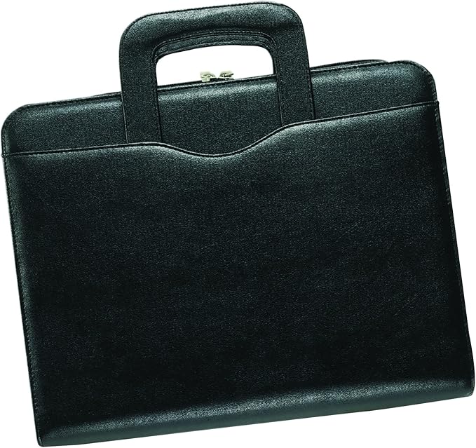 Day-Timer 43701 Avalon Simulated Leather Starter Set, 8 1/2 x 11, Black