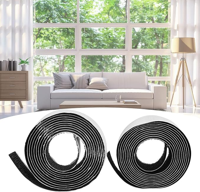 1m X 20mm Tape, SelfAdhesive, Strong Stickiness, Nylon, Customizable Length, Convenient, Widely Used, Fast Installation, for Window etc.