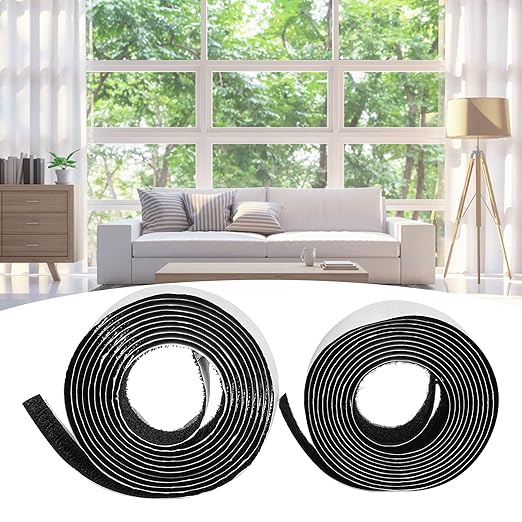 Pssopp SelfAdhesive, Strong Stickiness Tape 20mm X 1m, for Window, with Nylon Surface