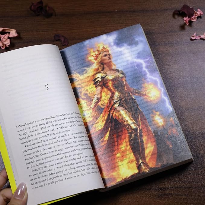 BAMAYSELF 15 Pcs Throne of Glass Page Overlays Bookmarks, Throne of Glass Merch for Readers, Fantasy SJM Bookmarks Book Accessories Merchandise, Romantasy Acotar Bookish Gift for Book Lovers Booktok