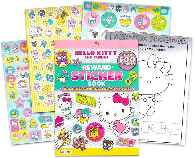 Hello Kitty Reward Sticker Activity Book