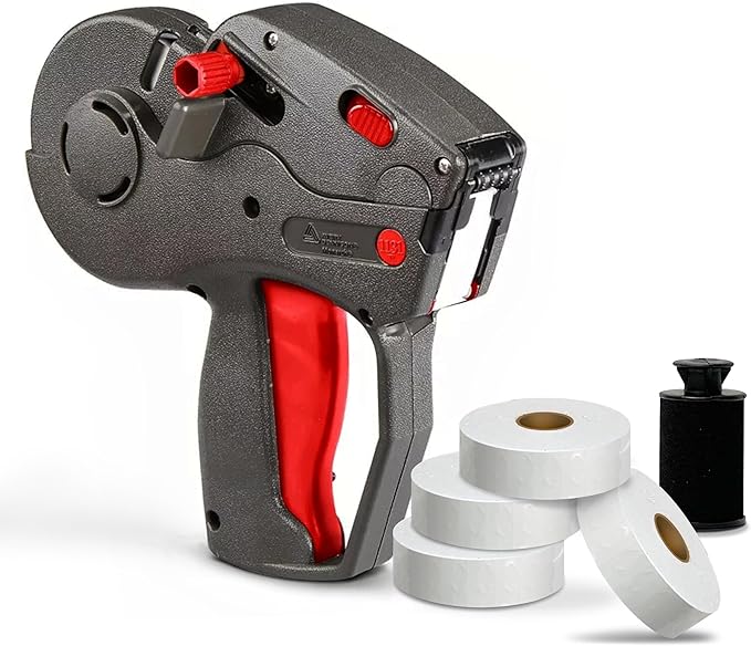 Monarch 1131 Price Gun with 10,000 White Price Marking Labels and Extra Inker