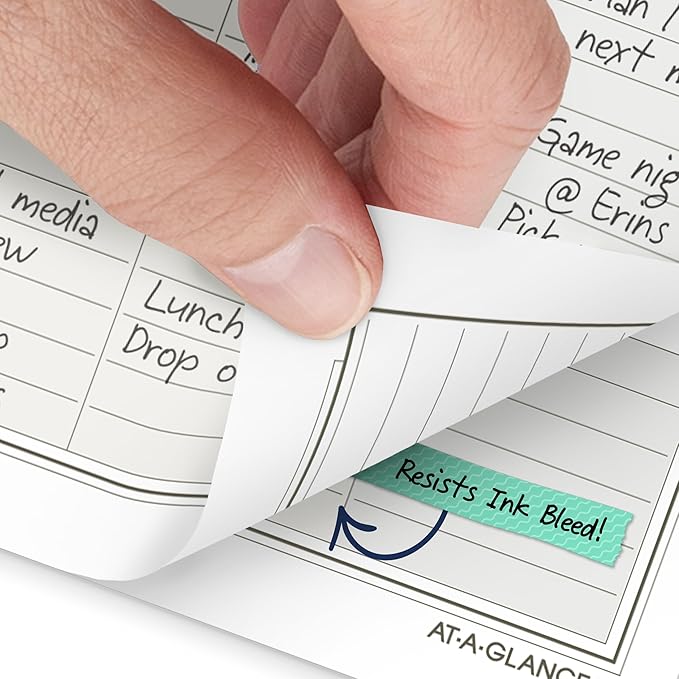 AT-A-GLANCE 2027 Planner Refill, Monthly, 5.5" x 8.5", Desk Size 4, Tabbed, 7-Ring Loose-Leaf (481-685Y-27)
