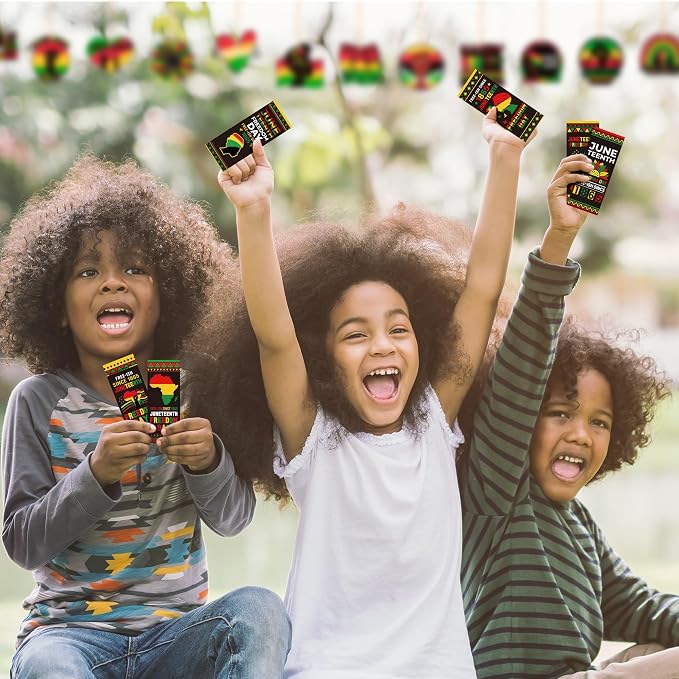 Haooryx Juneteenth Magnetic Bookmark - 72Pcs Black History Month Bookmark Magnetic Page Marker Page Clip for African American BHM Celebration Gift Party Decoration School Student Reward Teacher Supply