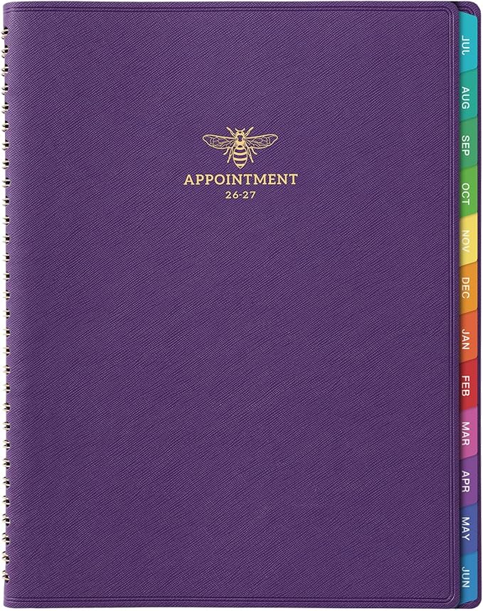2026-2027 Appointment Book/Planner - Weekly Appointment Book 2026-2027, Jul. 2026 - Jun. 2027, 8.26" x 10.7", Daily/Hourly Planner, Schedule Planners, 15-Minute Interval
