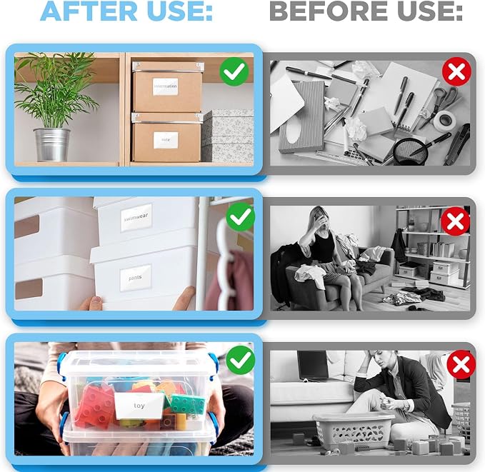 56 Pack Clear Self-Adhesive Pockets, 3" x 5" Index Card Pockets with Top Open Loading, PVC Label Holders for Organizing Storage Bins, Library Card, Drawer, and Protecting Your Cards