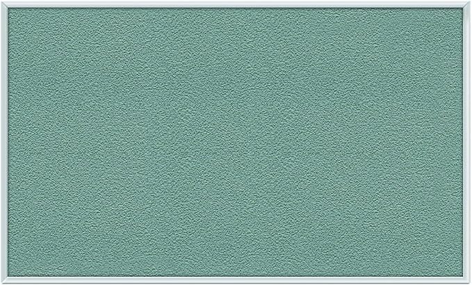 Ghent Stone Vinyl Bulletin Board, 48.5" x 72.5", Aluminum Frame, Made in the USA